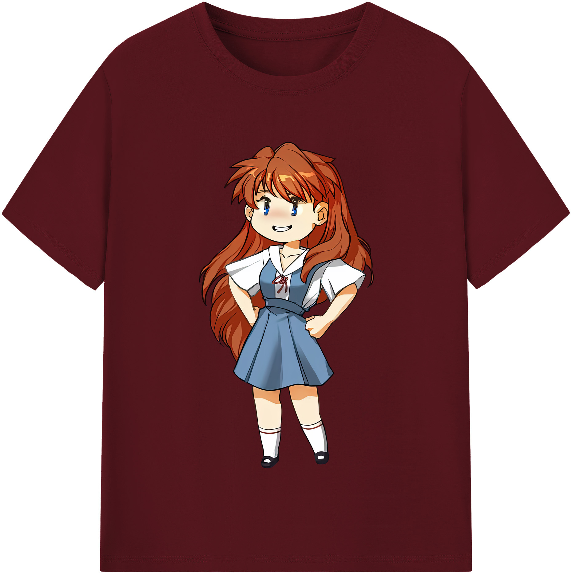 （画像用） EVA 新世紀エヴァンゲリオン 綿100％半袖Tシャツ（フロントプリント）
